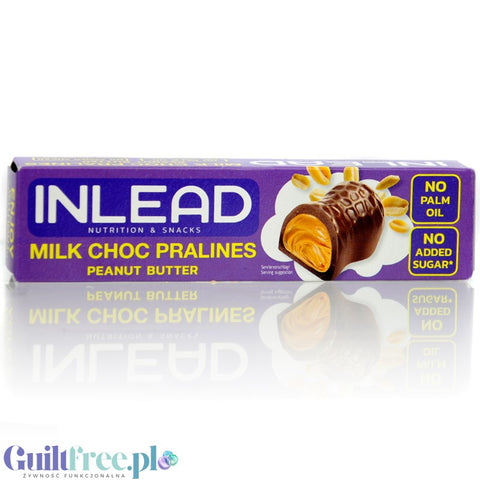 Inlead Milk Choc Pralines Peanut Butter - pralinki z masłem orzechowym w mlecznej czekoladzie