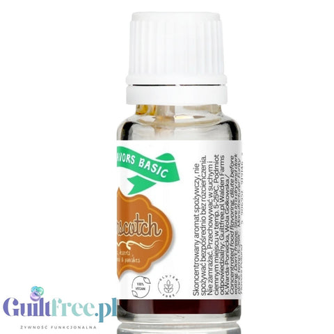 Funky Flavors Basic Butterscotch 10ml - butterscotch scented flavoring drops, without sugar or sweeteners