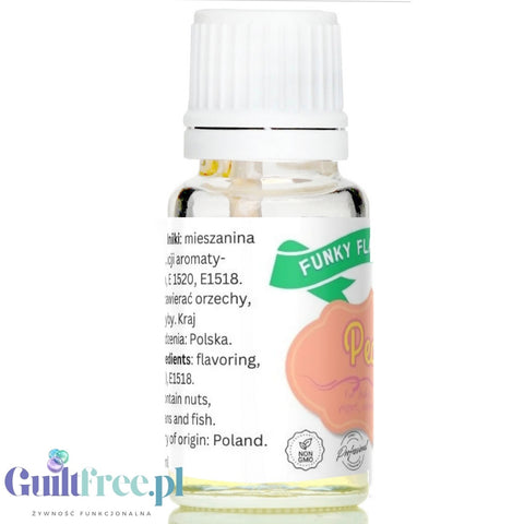 Funky Flavors Basic Peach 10ml - peach flavoring drops without calories, sugar or sweeteners