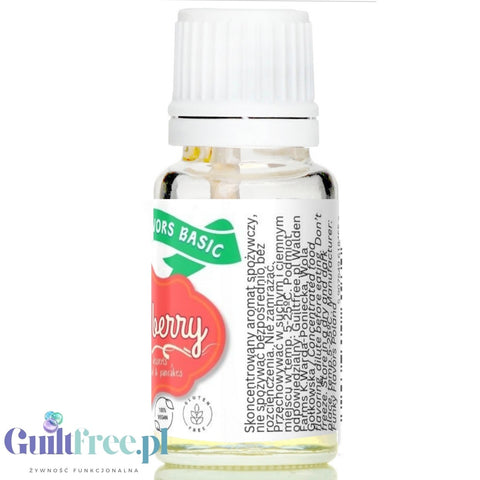Funky Flavors Basic Strawberry 10ml - truskawkowe kropelki aromatyczne do potraw i napojów, bez cukru i słodzików