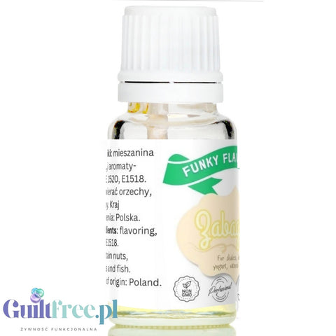 Funky Flavors Basic Zabaglione 10ml - liquid zabajone flavor in drops, without sugar, fat and calories