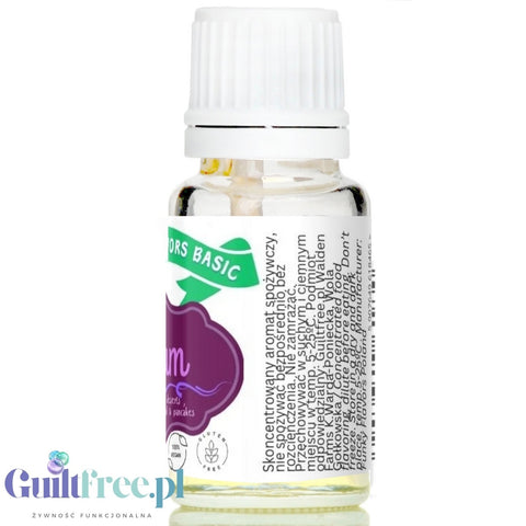 Funky Flavors Basic Plum 10ml - plum flavoring drops without sugar, fat or sweeteners