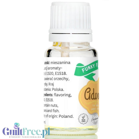 Funky Flavors Basic Advocaat 10ml - Advocaat flavor drops without sugar, calories or sweeteners