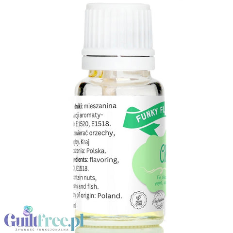 Funky Flavors Basic Aloe 10ml - aloesowe kropelki aromatyczne do potraw, bez cukru, kalorii i słodzików