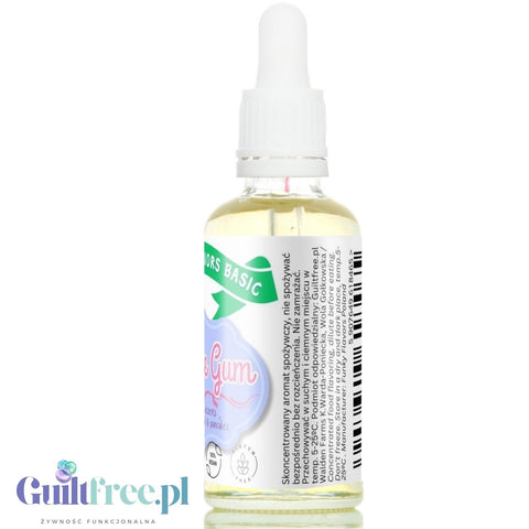 Funky Flavors Basic Bubble Gum 30ml - Bubble gum - flavor drops without sugar, sweeteners or calories