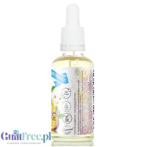 Funky Flavors Sweet Yuzu & Passion Fruit - sweetened exotic fruit flavor without fat or calories