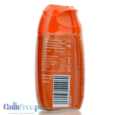 Juizy Sirup Salted Caramel na 8L - skoncentrowany syrop do kawy i deserów bez cukru i kalorii, Solony Karmel