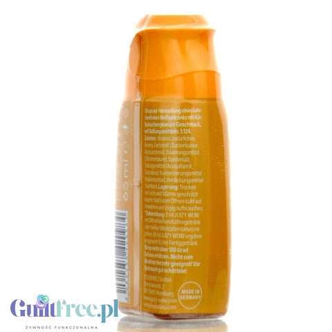 Juizy Sirup Pumpkin Spice na 8L - skoncentrowany syrop do kawy i deserów bez cukru i kalorii