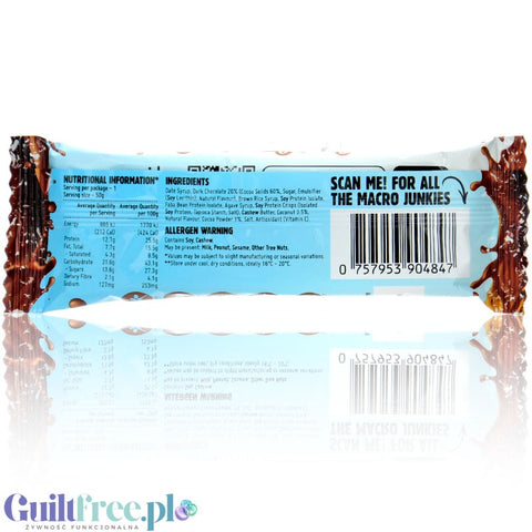 Macro Mike Chocolate Coconut Bliss Protein Indulgence - wegański baton białkowy 13g białka