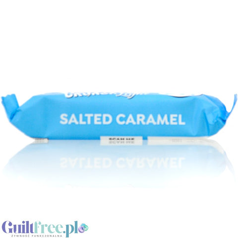 Skinny Crunch Light Salted Caramel - chrupiący batonik 62kcal, zbożowy batonik o smaku słonego karmelu