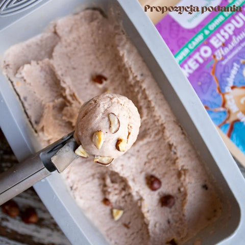 Simply Keto Ice Cream Hazelnuts - mieszanka do domowych keto lodów orzechowych bez cukru