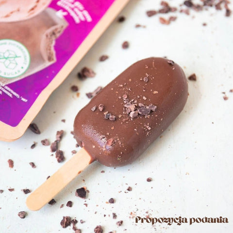 Simply Keto Ice Cream Chocolate - mieszanka do domowych keto lodów czekoladowych bez cukru