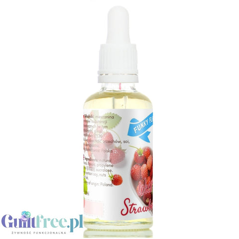 Funky Flavors Sweet Wild Strawberry fat free, sugar free & calorie free food flavoring