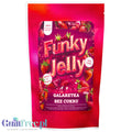 Funky Jelly Strawberry Galaretka instant x 15 porcji - galaretka bez cukru o smaku truskawkowym