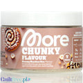 More Nutrition Chunky Flavor Creamy Hazelnut Bun 150g - vegan flavor powder with hazelnut bun flavor