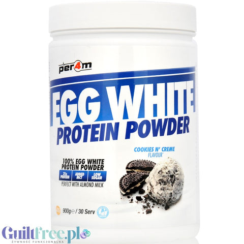 Per4m Egg White Protein Cookies N' Creme - egg white albumin protein supplement, flavor Cookies N' Creme