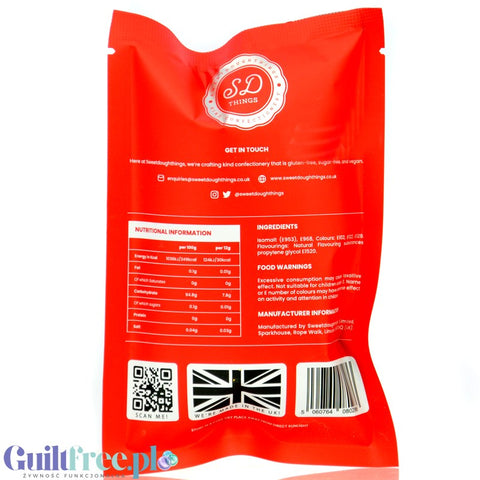 SweetDoughThings Candy Floss Cherry - vegan (WITHOUT) cherry flavored cotton candy 30kcal
