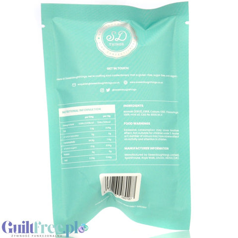 SweetDoughThings Candy Floss Mint - vegan sweet mint flavored (WITHOUT) cotton candy 30kcal
