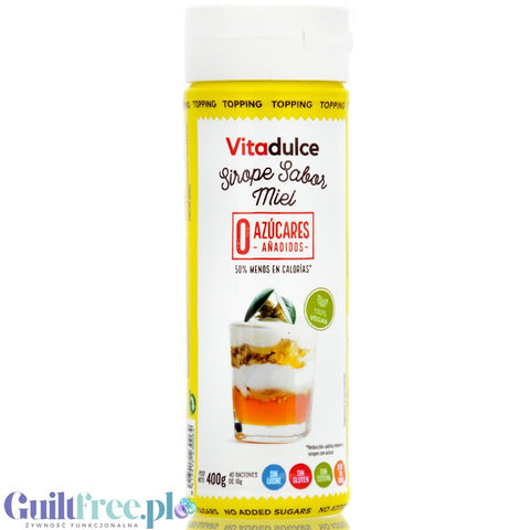 VitaDulce Sabor Miel - ultra-dense vegan sugar-free honey-flavored topping 50% less calories