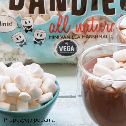 Dandies Vegan Mini Marshmallows Vanilla - vegan MINI marshmallows with vanilla flavor, no artificial colors or flavors