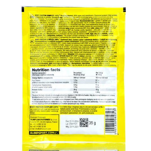 Olimp Whey Protein Complex Blueberry, sachet
