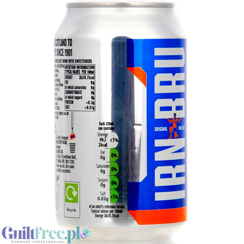 Irn Bru Sugar Free 330ml