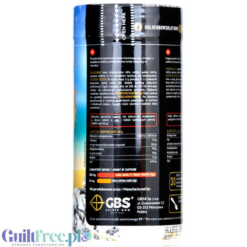 GBS Angel's Touch Frappe Ice Cream Flavor with Dubai Chocolate - caffeine-enhanced instant coffee