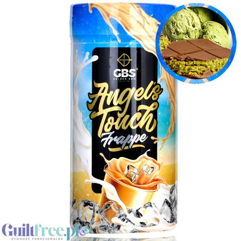 GBS Angel's Touch Frappe Ice Cream Flavor with Dubai Chocolate - caffeine-enhanced instant coffee