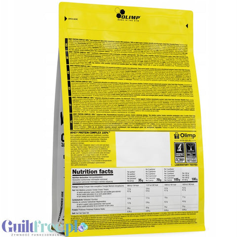 Olimp Whey Protein Complex 100% 0.7 kg Dubai Style Chocolate, protein supplement (flavor Dubai Chocolate))