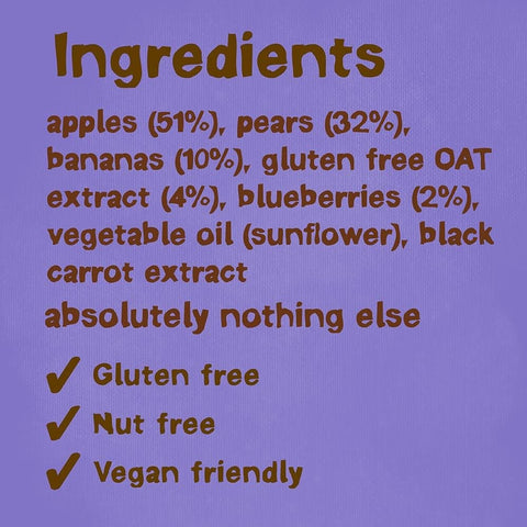 Bear Yoyo Blueberry Banana Smoothie 67kcal - **KRÓTKA DATA** przekąska owocowa 100%