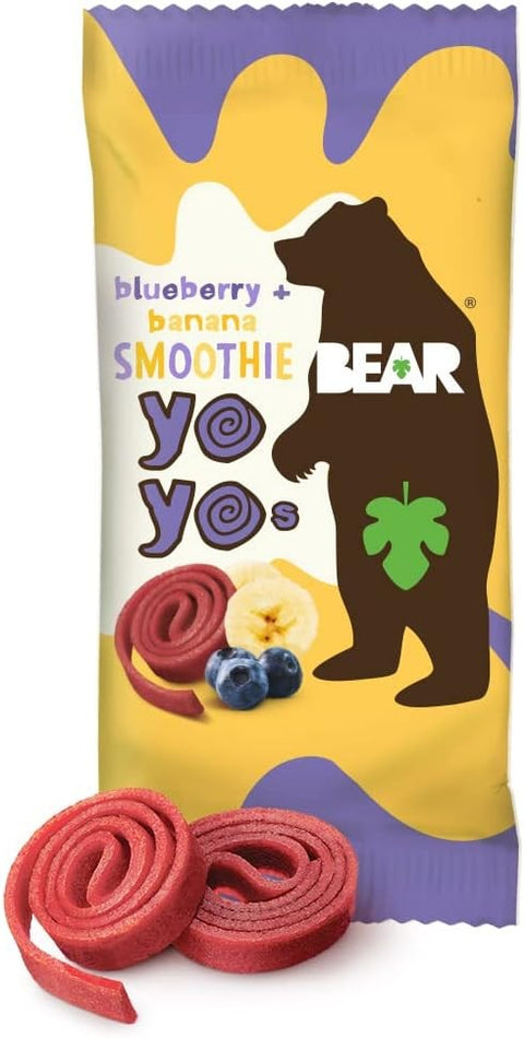 Bear Yoyo Blueberry Banana Smoothie 67kcal - **KRÓTKA DATA** przekąska owocowa 100%