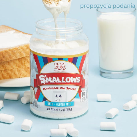 Choc Zero S'Mallows Spread - piankowy keto krem jak marshmallow bez dodatku cukru