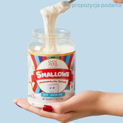 Choc Zero S'Mallows Spread - piankowy keto krem jak marshmallow bez dodatku cukru