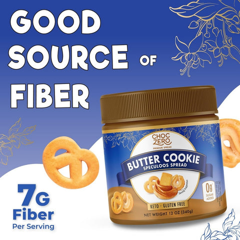 Choc Zero Keto Cookie Butter Spread - keto krem a la Speculoos z monkfruit