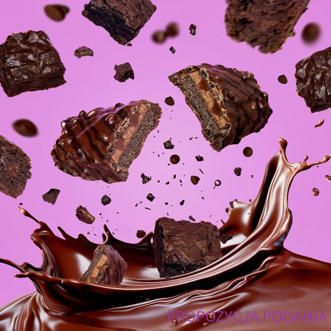Fit Crunch Chocolate Brownie 46g - wypiekany baton białkowy z WPI