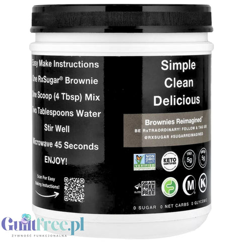RxSugar Brownie Mix Pro 750g
