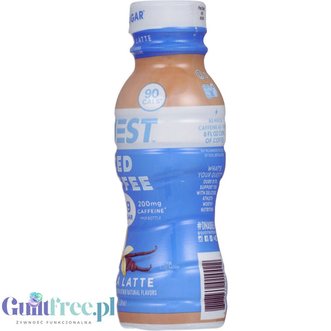 Quest Iced Coffee Vanilla Latte RTD - protein vanilla iced coffee 90kcal, sugar free