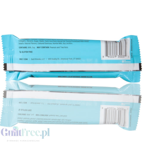 Built Bar Protein Puffs Coconut - protein marshmallow bar in chocolate 17g protein & 140kcal