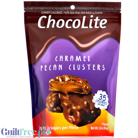 Healthsmart Sweet Nothings Chocolite Candy, Caramel Pecan Clusters