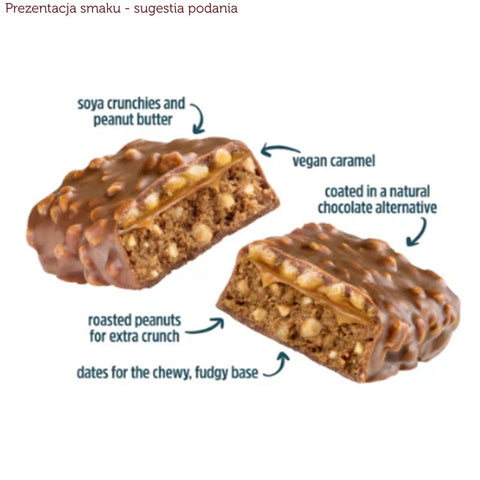 Trek Power Protein Bar Millionaire Shortbread - vegan protein bar 15g protein without sweeteners