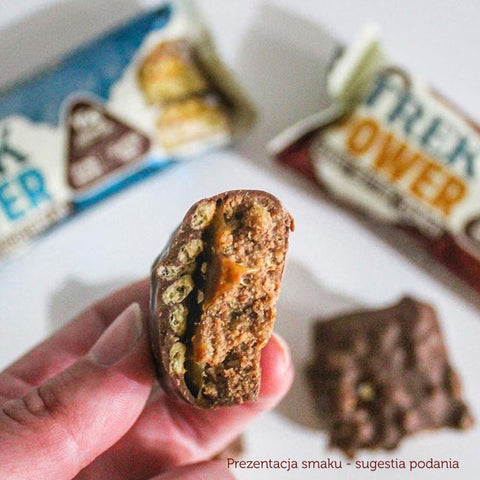 Trek Power Protein Bar Millionaire Shortbread - vegan protein bar 15g protein without sweeteners