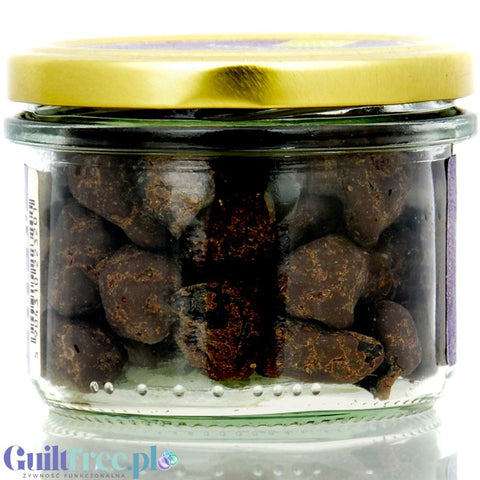 Biossom Plums in vegan organic sugar-free chocolate with erythritol 125g