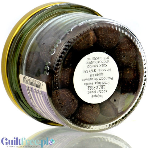 Biossom Mango Balls in vegan raw BIO chocolate without sugar with erythritol 125g