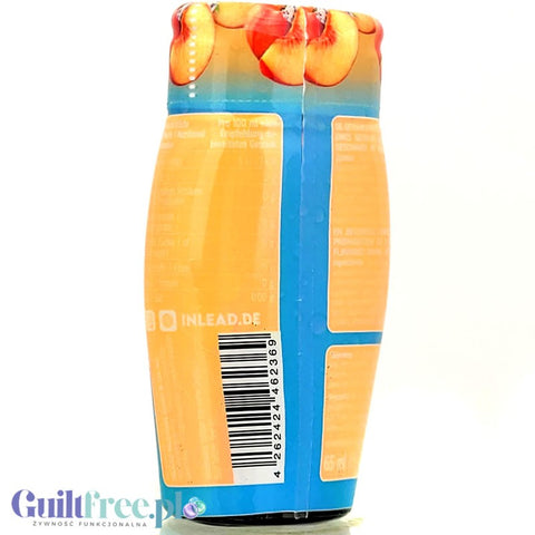 Inlead Squeeze Syrup Peach Iced Tea - concentrated water syrup with no sugar or calories for 8L