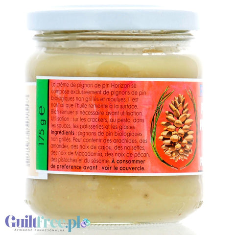 Horizon Creme de Pignon de Pin 100% - organiczny krem z orzeszków piniowych nieprażonych