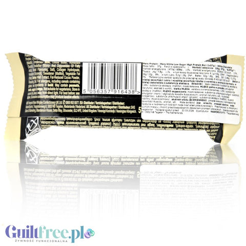 Mars Hi-Protein Low Sugar White Chocolate - niskocukrowy baton proteinowy z karmelem 18g białka