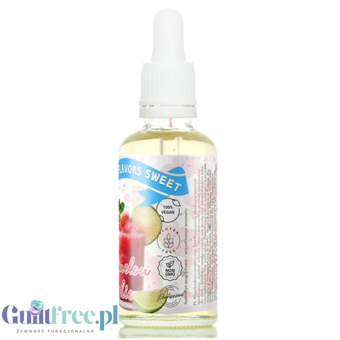 Funky Flavors Sweet Watermelon Slushie - arbuzowe słodkie kropelki smakowe bez cukru i kalorii