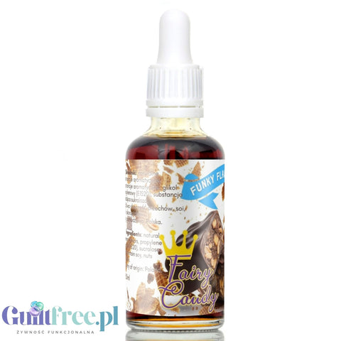 Funky Flavors Sweet Fairy Candy - słodkie kropelki bez cukru o smaku czekoladek z orzechami i wafelkami