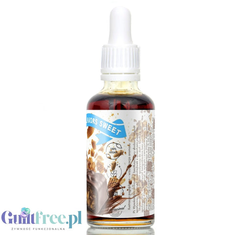 Funky Flavors Sweet Fairy Candy - słodkie kropelki bez cukru o smaku czekoladek z orzechami i wafelkami