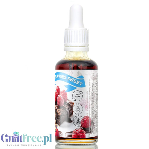 Funky Flavors Sweet Raspberry Brownie liquid food flavoring, calorie free